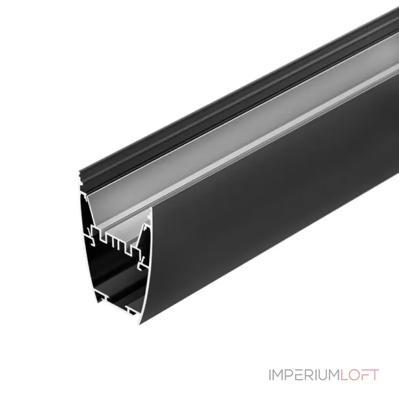 Arlight Профиль LINE-5075-U-HONEYCOMB-2000 BLACK Алюминий 044885 от ImperiumLoft
