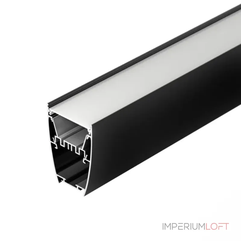 Arlight Профиль LINE-5075-U-HONEYCOMB-2000 BLACK Алюминий 044885 от ImperiumLoft