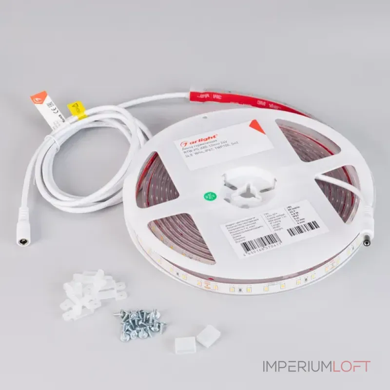 Лента герметичная RTW-PS-A80-12mm 24В Warm2700 4.8 В/м IP67 TWP100 5м Arlight 045164 от ImperiumLoft