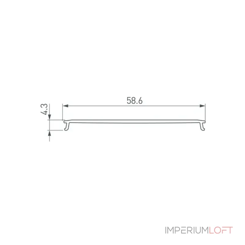 Экран LINE-6070-2000 OPAL Arlight 046404 от ImperiumLoft Экран LINE-6070-2000 OPAL Arlight 046404 от ImperiumLoft