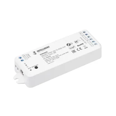 Arlight INTELLIGENT Диммер SMART-PWM-102-72-RGB-SUF 12-24В 3x4A ZB IARL 046536 Arlight INTELLIGENT Диммер SMART-PWM-102-72-RGB-SUF 12-24В 3x4A ZB IARL 046536