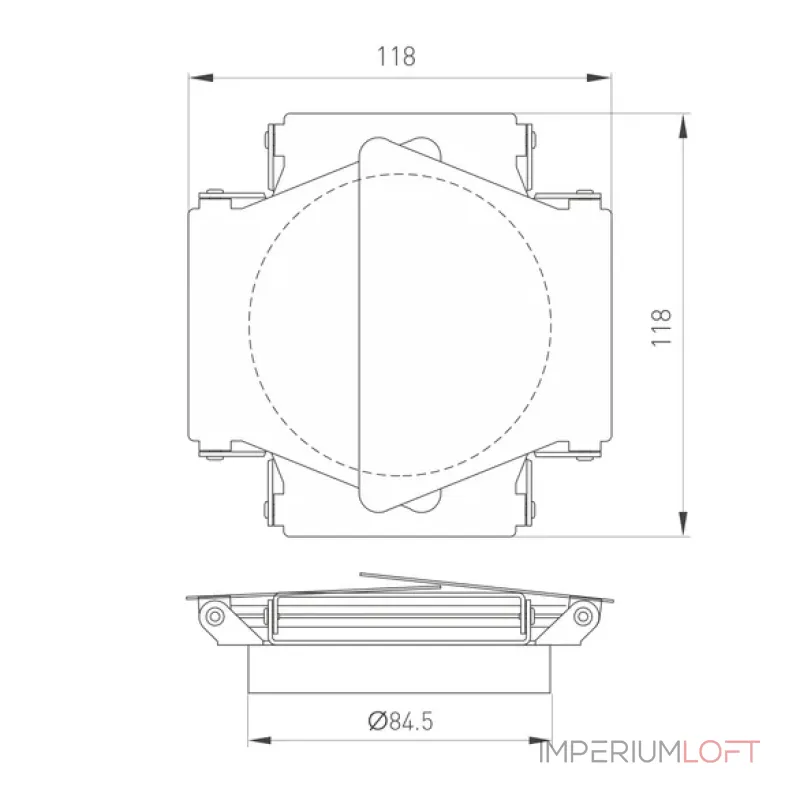 Шторки кашетирующие LGD-BARNDOORS-R85 BK Arlight Металл 046760 от ImperiumLoft Шторки кашетирующие LGD-BARNDOORS-R85 BK Arlight Металл 046760 от ImperiumLoft