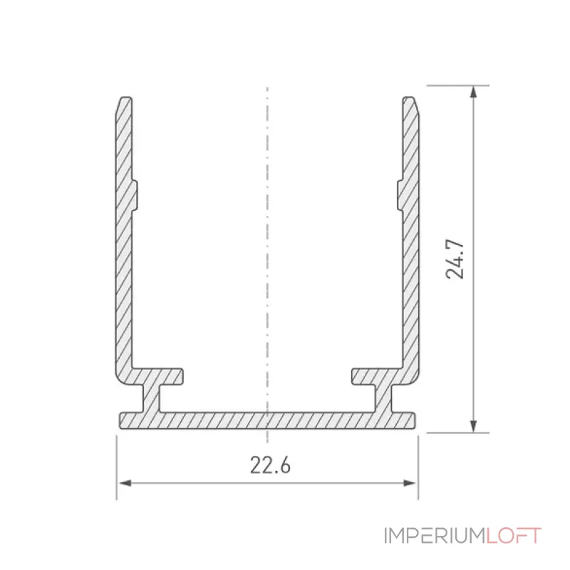 Arlight Профиль MOONLIGHT-TOP-20x20-1000 Алюминий 047180 от ImperiumLoft Arlight Профиль MOONLIGHT-TOP-20x20-1000 Алюминий 047180 от ImperiumLoft