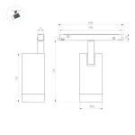 Светильник MAG-ORIENT-SPOT-R45-9Вт Warm3000 BK 24 deg 48В DALI Arlight IP20 048661 от ImperiumLoft
