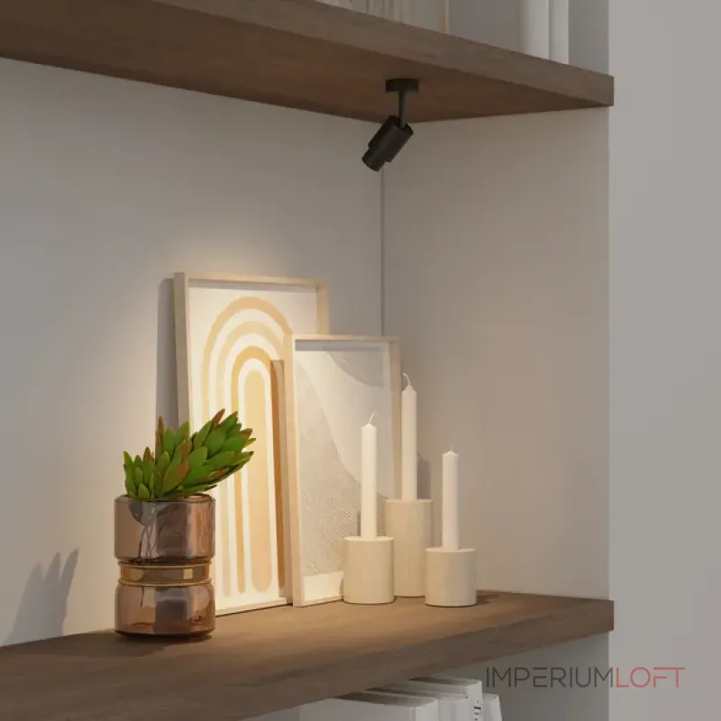 Arlight Светильник ART-NEMO-SURFACE-ZOOM-R38-5Вт Warm3000 BK 10-55 deg 24В IP20 049772 от ImperiumLoft