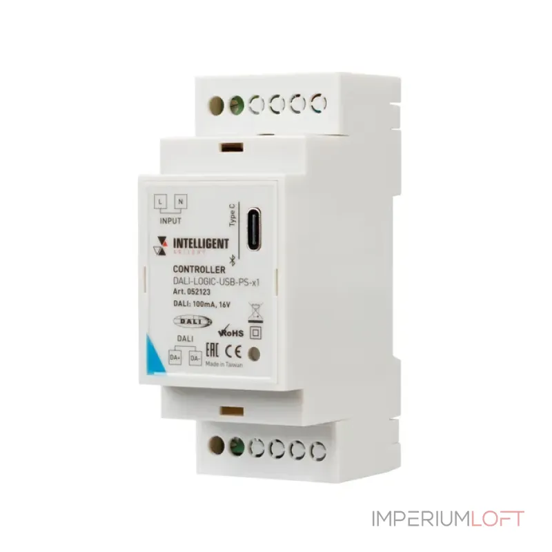 Arlight INTELLIGENT ARLIGHT Контроллер DALI-LOGIC-USB-PS-x1 BUS/230В BLE IARL IP20 052123 от ImperiumLoft Arlight INTELLIGENT ARLIGHT Контроллер DALI-LOGIC-USB-PS-x1 BUS/230В BLE IARL IP20 052123 от ImperiumLoft