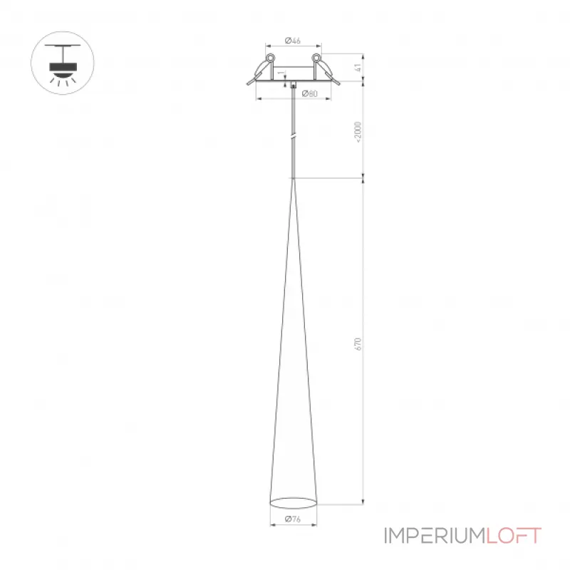 Arlight Светильник SP-STIRIA-L600-R76-5Вт Warm2700 GR 36 deg 230В IP20 054435 от ImperiumLoft Arlight Светильник SP-STIRIA-L600-R76-5Вт Warm2700 GR 36 deg 230В IP20 054435 от ImperiumLoft
