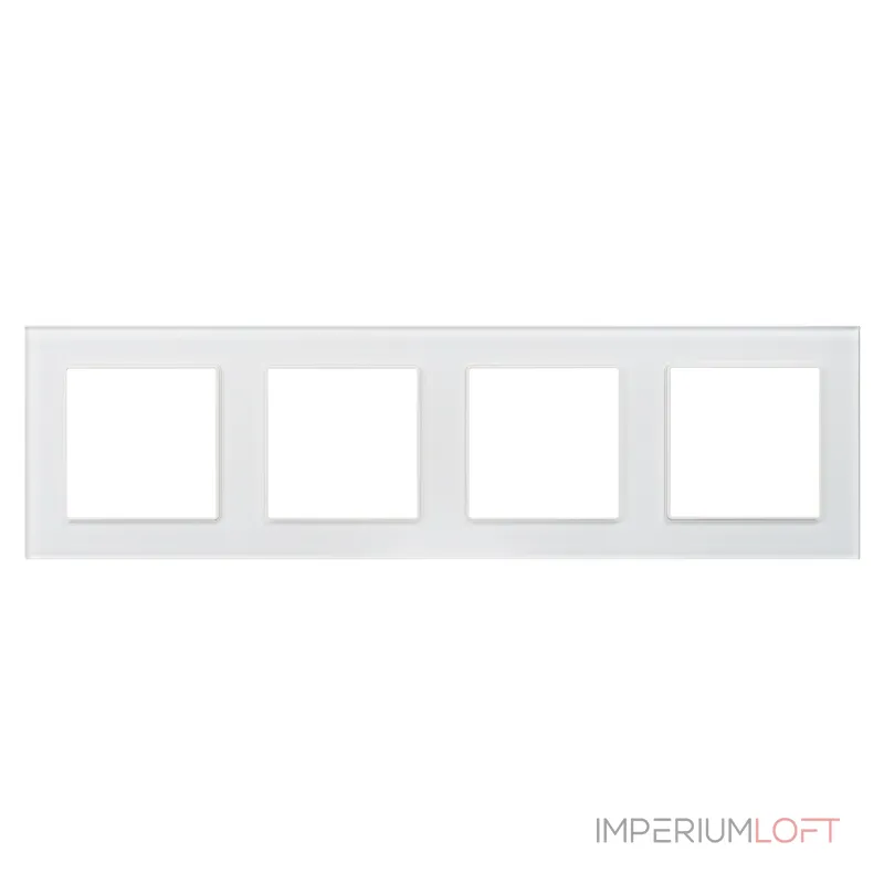 Рамка стеклянная FRM-GLARE-GS-4-WH Arlight 043802 от ImperiumLoft Рамка стеклянная FRM-GLARE-GS-4-WH Arlight 043802 от ImperiumLoft