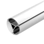 Профиль ROUND-D36-360-2500 ANOD BLACK Arlight Алюминий 050250 от ImperiumLoft