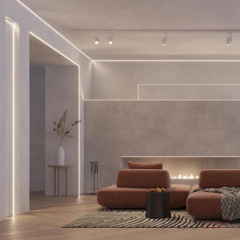 Профиль DECORE-S6-EXT-COMFORT-2000 ANOD внешний Arlight Алюминий 043162 от ImperiumLoft