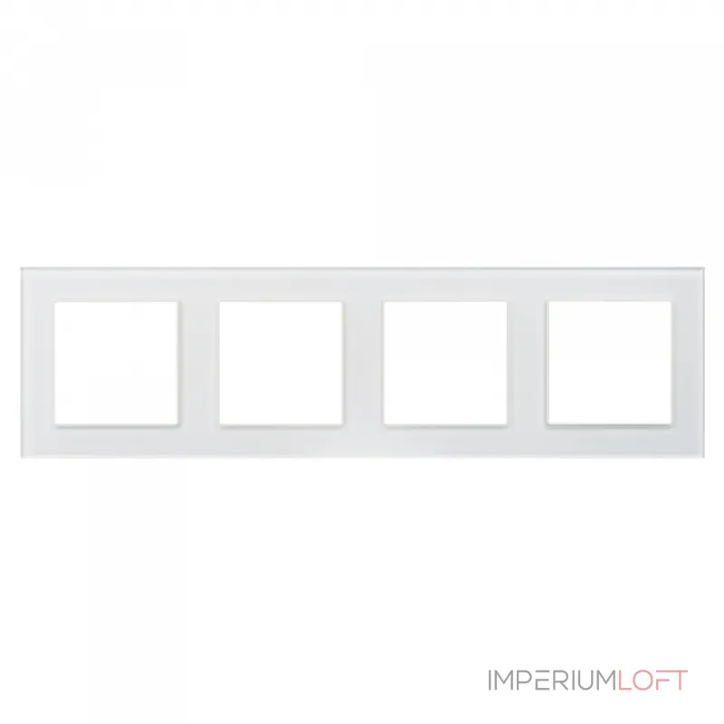 Рамка стеклянная FRM-GLARE-GS-4-WH Arlight 043802 от ImperiumLoft Рамка стеклянная FRM-GLARE-GS-4-WH Arlight 043802 от ImperiumLoft
