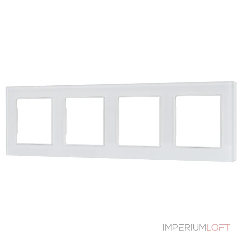 Рамка стеклянная FRM-GLARE-GS-4-WH Arlight 043802 от ImperiumLoft Рамка стеклянная FRM-GLARE-GS-4-WH Arlight 043802 от ImperiumLoft