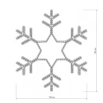 Arlight Фигура ARD-SNOWFLAKE-M4-750x750-324LED White 230В 18Вт Ardecoled IP65 025307 от ImperiumLoft