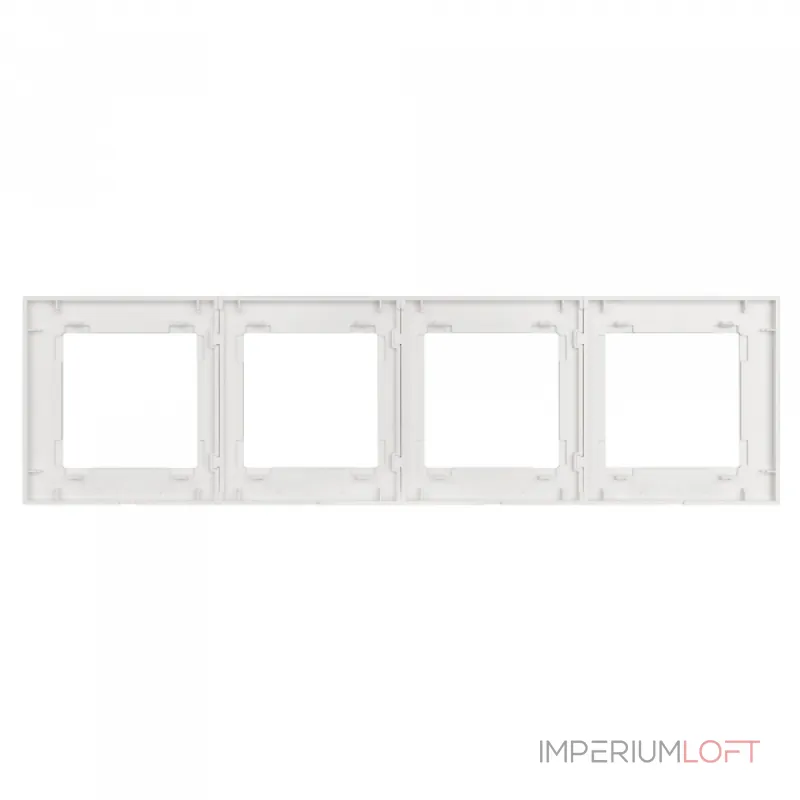Рамка стеклянная FRM-GLARE-GS-4-WH Arlight 043802 от ImperiumLoft Рамка стеклянная FRM-GLARE-GS-4-WH Arlight 043802 от ImperiumLoft