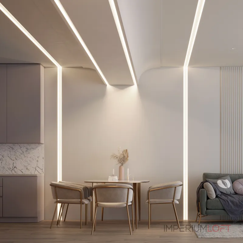 Профиль FANTOM-W45-BEVEL-2000 WHITE Arlight Алюминий 039949 от ImperiumLoft Профиль FANTOM-W45-BEVEL-2000 WHITE Arlight Алюминий 039949 от ImperiumLoft