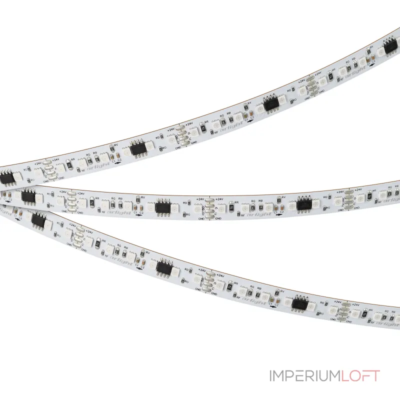 Arlight Лента SPI-A120-10mm 24В RGB-PX6-BPT 23 В/м IP20 2835 5м 046871 от ImperiumLoft Arlight Лента SPI-A120-10mm 24В RGB-PX6-BPT 23 В/м IP20 2835 5м 046871 от ImperiumLoft