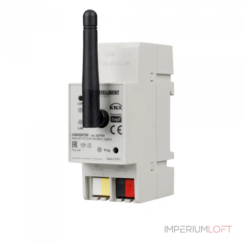 Arlight INTELLIGENT Конвертер KNX-301-72-TUYA-DIN BUS ZigBee IARL IP20 037759 от ImperiumLoft