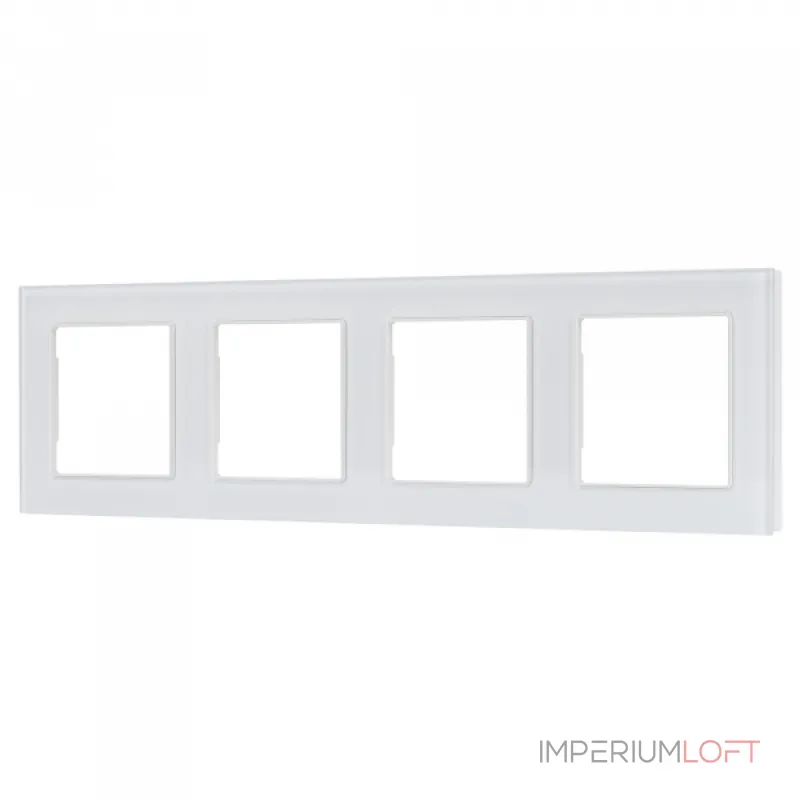 Рамка стеклянная FRM-GLARE-GS-4-WH Arlight 043802 от ImperiumLoft Рамка стеклянная FRM-GLARE-GS-4-WH Arlight 043802 от ImperiumLoft