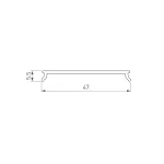 Arlight Экран LINE-5050-DUAL-2000 BLACK 045657 от ImperiumLoft