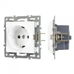Arlight Механизм электрической розетки SCT-MEU1-PL-WH 250В 16A 043730 от ImperiumLoft