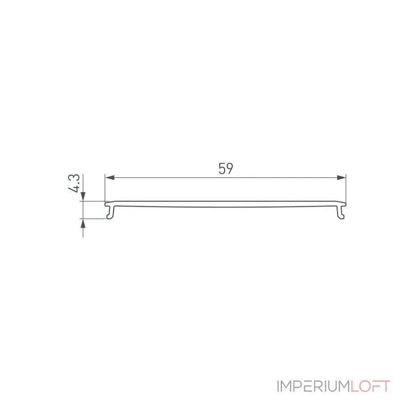 Экран LINE-6070-2000 OPAL Arlight 046404 от ImperiumLoft Экран LINE-6070-2000 OPAL Arlight 046404 от ImperiumLoft