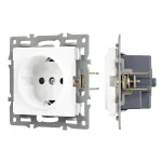 Arlight Механизм электрической розетки SCT-MEU1-PL-WH 250В 16A 043730 от ImperiumLoft