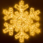 Arlight Фигура ARD-SNOWFLAKE-M11-1250x1200-604LED Warm 230В 36.5Вт Ardecoled IP65 034261 от ImperiumLoft