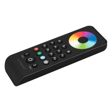Arlight Пульт SMART-R43-RGBW Black 2 зоны 2.4G IP20 031938 Arlight Пульт SMART-R43-RGBW Black 2 зоны 2.4G IP20 031938