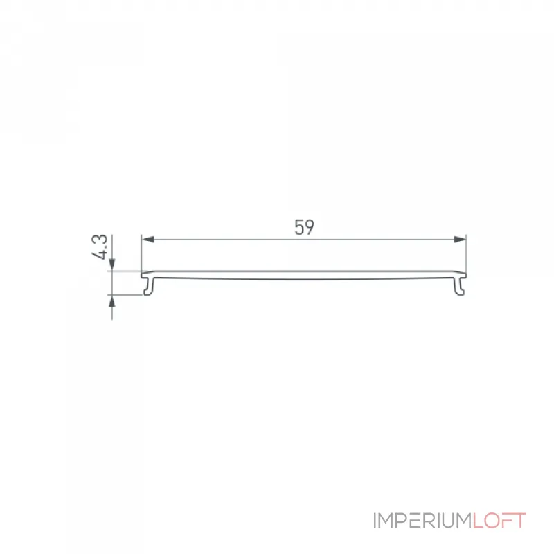 Экран LINE-6070-2000 OPAL Arlight 046404 от ImperiumLoft Экран LINE-6070-2000 OPAL Arlight 046404 от ImperiumLoft