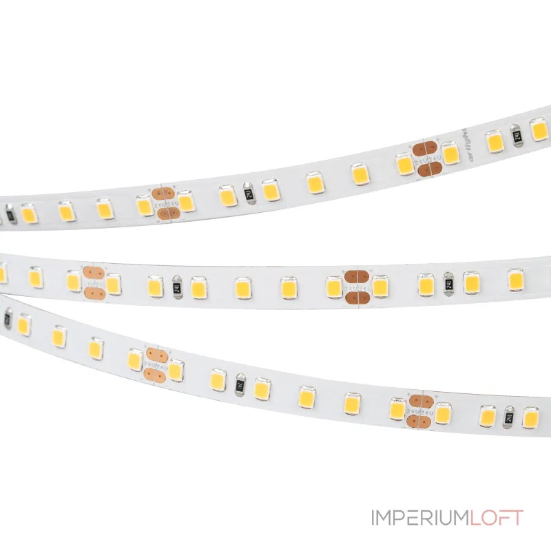 Arlight Светодиодная лента RT-A120-8mm 24В Warm3000 CRI98 9.6 В/м IP20 2835 5м 027936(2) от ImperiumLoft