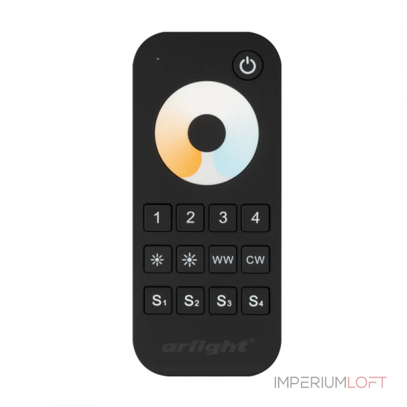 Arlight Пульт SMART-R34-MIX Black 4 зоны 2.4G IP20 031936 от ImperiumLoft Arlight Пульт SMART-R34-MIX Black 4 зоны 2.4G IP20 031936 от ImperiumLoft