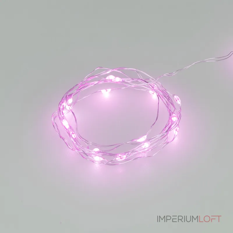 Светодиодная гирлянда ARD-DEW-HOME-2000-CLEAR-20LED-STD Purple 3В Battery Pack Ardecoled IP20 048706 от ImperiumLoft Светодиодная гирлянда ARD-DEW-HOME-2000-CLEAR-20LED-STD Purple 3В Battery Pack Ardecoled IP20 048706 от ImperiumLoft