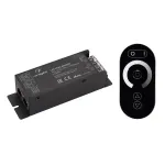Arlight Диммер ARL-3022-OVAL-DIM Black 12-24В 1x25A ПДУ RF IP20 027150 от ImperiumLoft