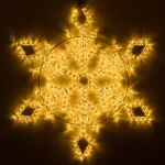 Arlight Фигура ARD-SNOWFLAKE-M9-900x900-360LED Warm 230В 22Вт Ardecoled IP65 034257 от ImperiumLoft