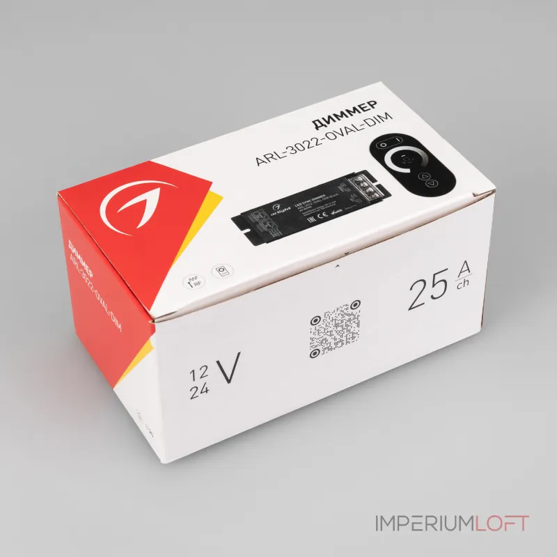 Arlight Диммер ARL-3022-OVAL-DIM Black 12-24В 1x25A ПДУ RF IP20 027150 от ImperiumLoft Arlight Диммер ARL-3022-OVAL-DIM Black 12-24В 1x25A ПДУ RF IP20 027150 от ImperiumLoft