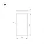 Arlight Светильник DL-INTENSO-S300x600-28Вт Day4000 WH 120 deg CRI90 230В IP40 043553 от ImperiumLoft