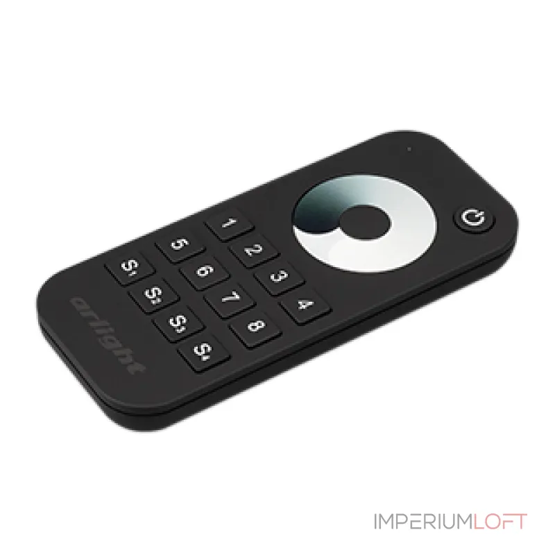 Arlight Пульт SMART-R24-DIM Black 8 зон 2.4G IP20 031935 от ImperiumLoft Arlight Пульт SMART-R24-DIM Black 8 зон 2.4G IP20 031935 от ImperiumLoft