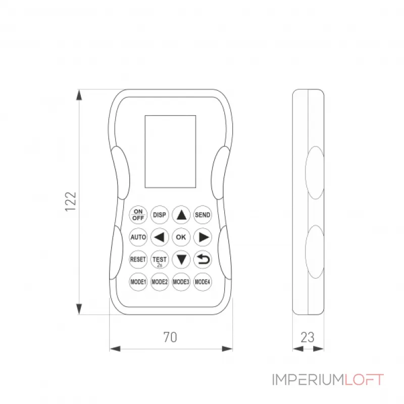 Arlight Пульт ARL-LAGERN-IR 3В IP20 052018 от ImperiumLoft