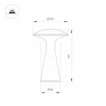 Светильник SP-COLLADA-TAB-1.5Вт Warm3000-MIX WH 123 deg Arlight IP54 044368 от ImperiumLoft