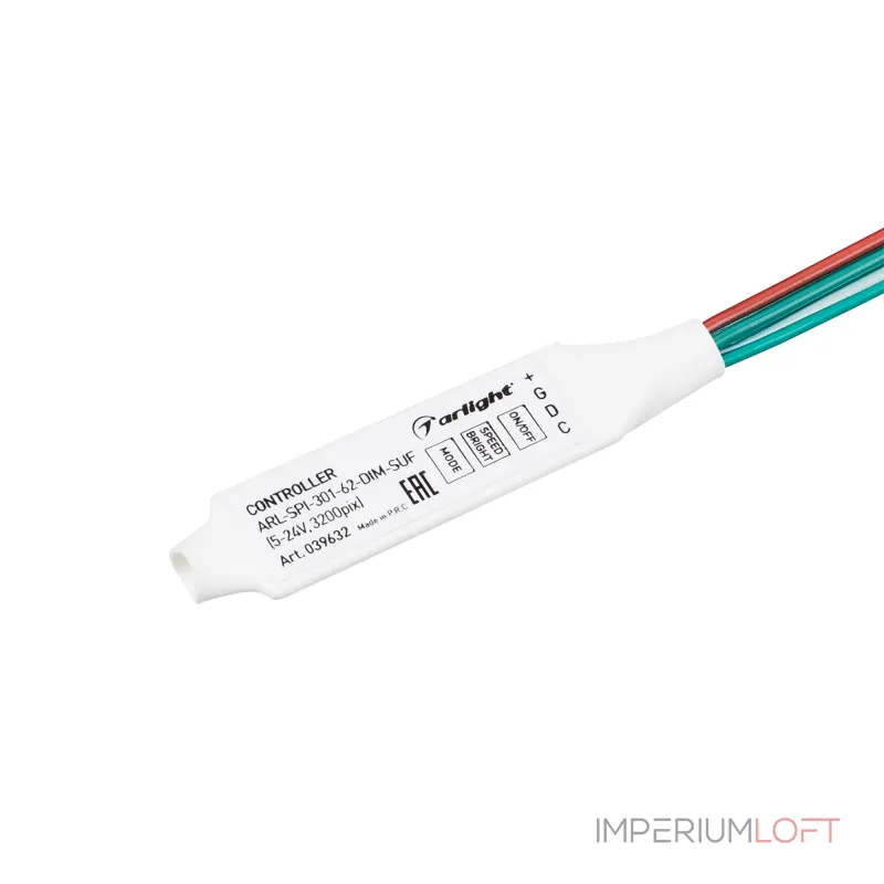 Arlight Контроллер ARL-SPI-301-62-DIM-SUF 5-24В 3200pix IP20 039632 от ImperiumLoft Arlight Контроллер ARL-SPI-301-62-DIM-SUF 5-24В 3200pix IP20 039632 от ImperiumLoft
