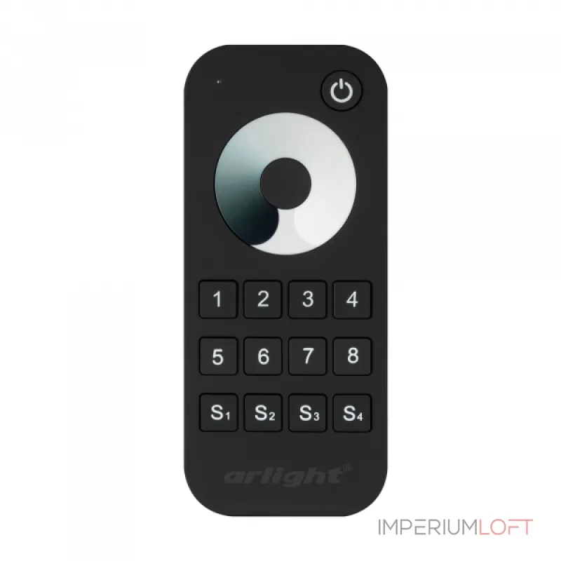 Arlight Пульт SMART-R24-DIM Black 8 зон 2.4G IP20 031935 от ImperiumLoft Arlight Пульт SMART-R24-DIM Black 8 зон 2.4G IP20 031935 от ImperiumLoft