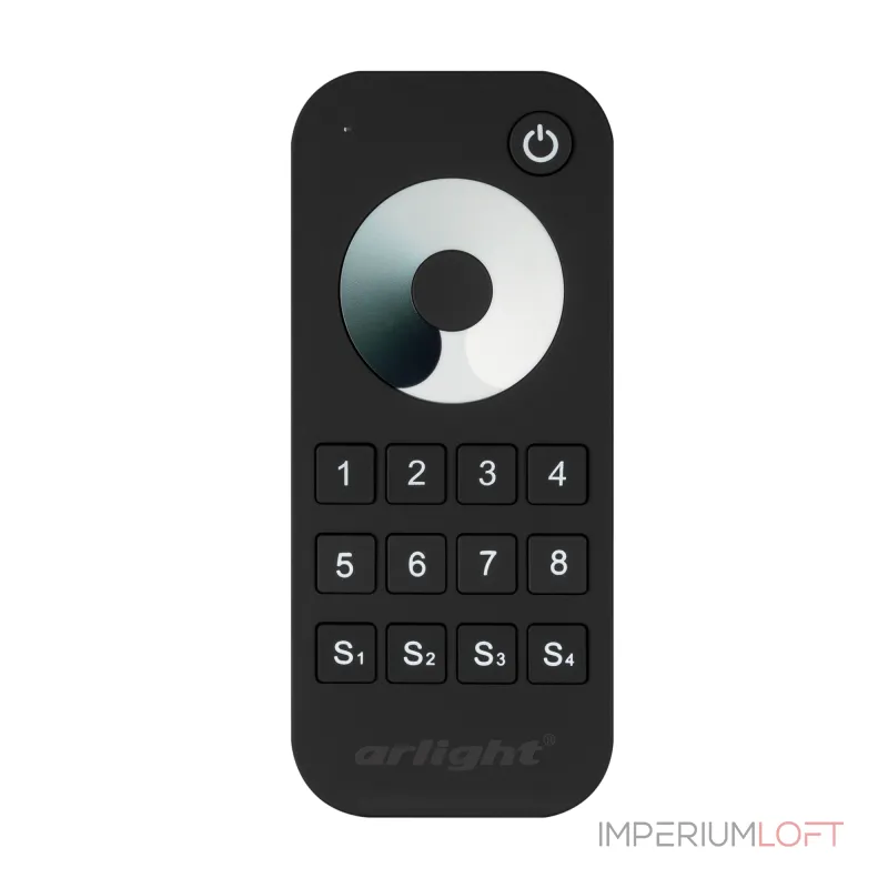 Arlight Пульт SMART-R24-DIM Black 8 зон 2.4G IP20 031935 от ImperiumLoft Arlight Пульт SMART-R24-DIM Black 8 зон 2.4G IP20 031935 от ImperiumLoft