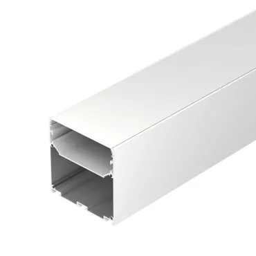 Профиль LINE-S-7575-3000 WHITE Arlight Алюминий 041860