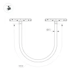 Arlight Светильник MAG-ORIENT-TUBE-ELASTIC-R25-L5000-70Вт Warm3000 BK 360 deg 48В IP20 044337 от ImperiumLoft