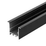 Arlight Профиль SL-LINIA49S-F-2000 ANOD BLACK Алюминий 039389 от ImperiumLoft