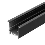 Arlight Профиль SL-LINIA49S-F-2000 ANOD BLACK Алюминий 039389 от ImperiumLoft