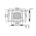 Arlight Мощный светодиод ARPL-100Вт-EPA-5060-DW 3500mA 018434 от ImperiumLoft