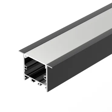 Arlight Профиль SL-LINIA49S-F-2000 ANOD BLACK Алюминий 039389