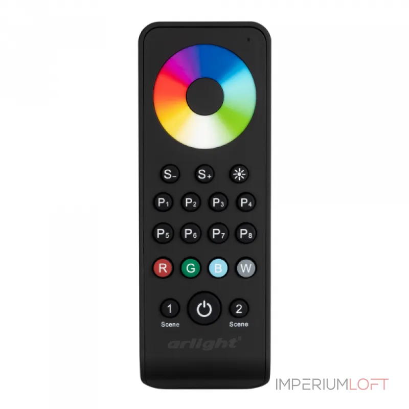 Arlight Пульт SMART-R43-RGBW Black 1 зона 2.4G IP20 031937 от ImperiumLoft Arlight Пульт SMART-R43-RGBW Black 1 зона 2.4G IP20 031937 от ImperiumLoft