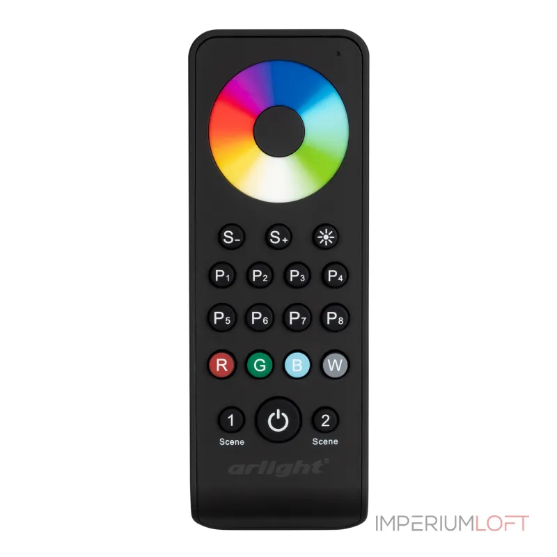Arlight Пульт SMART-R43-RGBW Black 1 зона 2.4G IP20 031937 от ImperiumLoft Arlight Пульт SMART-R43-RGBW Black 1 зона 2.4G IP20 031937 от ImperiumLoft